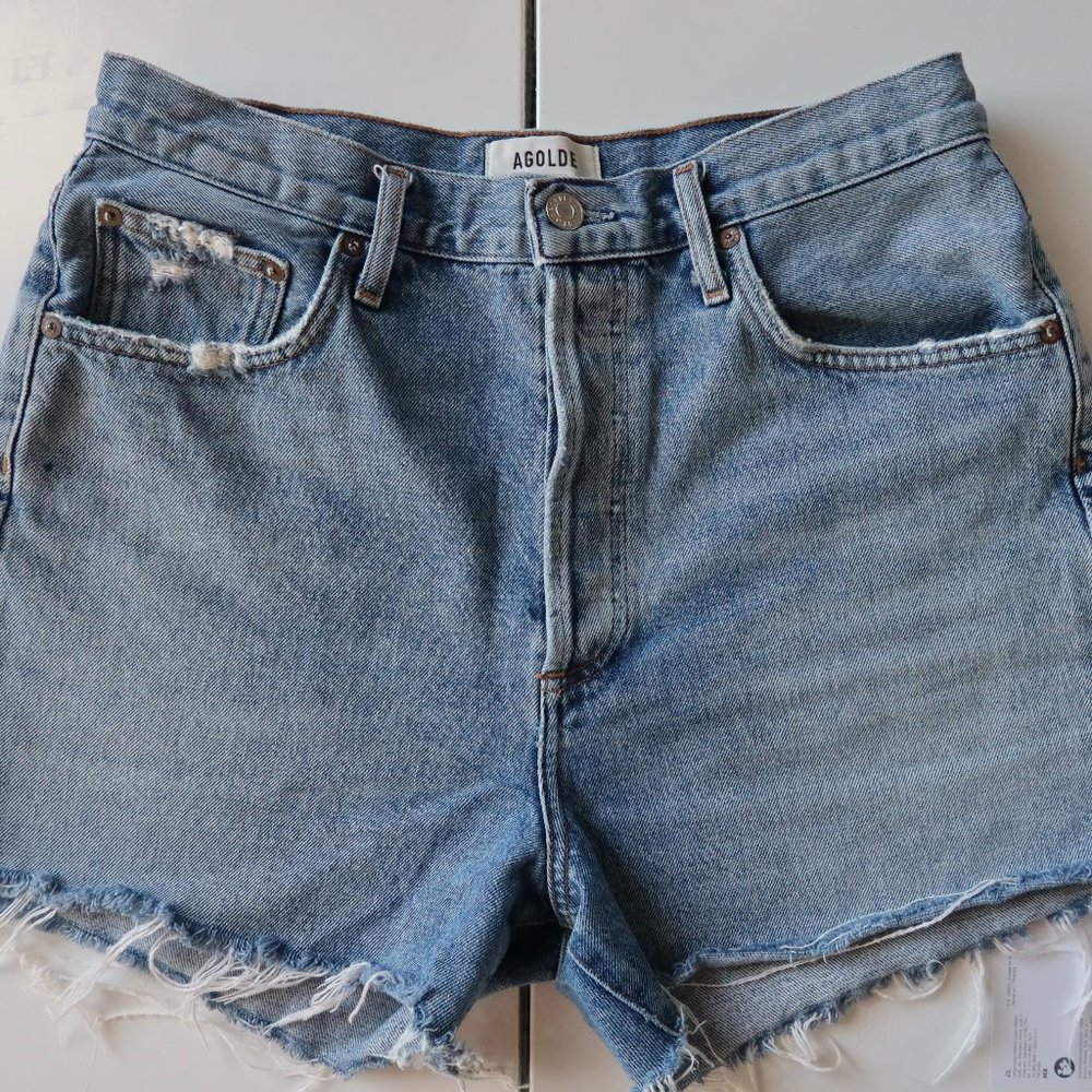 Agolde Dee Super High Rise Jean Short